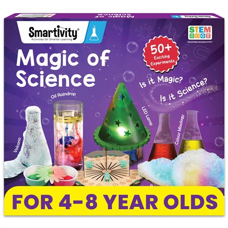Smartivity Kit scientifique magique pour enfants de 4 à 6 à 8 ans