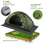 Tente, Tente légère imperméable pour Une Personne avec Protection UV de en Polyester avec Sac de Rangement pour la randonnée en
