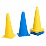 8LevelUp Pylonen Lot de 8 Chapeaux de 38 cm (4 cônes Jaunes et 4 cônes Bleues) – Flexible