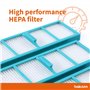 Lot de 1 filtres HEPA + 2 balais latéraux pour Cecotec Conga 8090 Ultra 9090