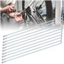 10 Pièces 2 . 2mm Rayons de Vélo 13G en Acier Inoxydable Rayons Durabilité VTT Rayons de Roue pour Vélo, Accessoires de Roue de 