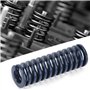 2 Pcs Ressort de Compression Moule, OD 10mm de Long Moule de Compression à Charge Légère Ressort, Estampage Spirale Ressorts en 