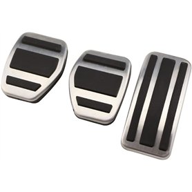 Plaquettes de pédales de voiture en acier inoxydable adaptées for Peugeot 207 301 307 208 2008 308 408 CC adaptées aux pièces Ci