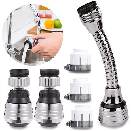 3 Pièces Robinet d'eau pivotante