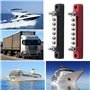 Bornier 12v Distribution ZEALfix Universel 150 A Busbar Bloc de Distribution M6 x 2 M4 x 6 pour Voiture, Camping-car, Yacht, Bat
