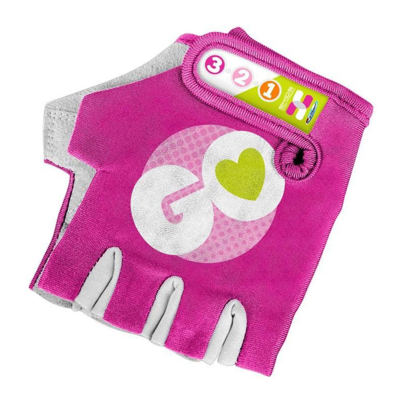 Gants de Cyclisme Stamp Rose Unisexe enfants