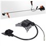 52mm CG328 bobine d'allumage pièces de système de démarrage adaptées pour TANAKA débroussailleuse tondeuse tracteur tondeuse ABS