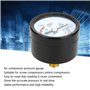 fasient1 Jauge de Pression de pièces de compresseur d'air, manomètre Rond 0-180 PSI, Compteur de Mesure de Pression d'instrument