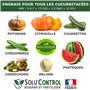 Courgettes et autres cucurbitacées - SoluControl - Formulation haute qualité Organo-Minerale -