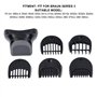 Rasoir Tondeuse Tête pour Série 3 Accessoires Cheveux Longs Cheveux Électrique Rasoir Tête 5Pcs Guide Électrique Rasoirs Pour Ho