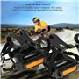 Pédales de vélo avec cale-Pieds en Nylon Professionnel pour vélo de Montagne de Route pour Accessoires de vélos de Montagne peda