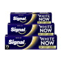 SIGNAL - Dentifrice White Now Gold Blancheur - Des dents 3X plus blanches dès le premier brossage - Blancheur longue durée - Ext