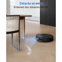ECOVACS T50 Omni Aspirateur Robot avec Station, Puissance 15000Pa amélioré par T30 Pro Omni, Brosse latérale et serpillière Exte