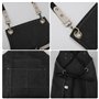Tablier de Travail Hommes/Femme, Outil Tablier de Cuisine Sangle Ajustable Toile avec 3 Poches, Tablier d'Atelier de Menuiserie 