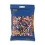 Hama Perlen Lot de 201 à 00 perles à repasser d'environ 3 000 perles Midi multicolores de 5 mm de diamètre dans un mélange de 10