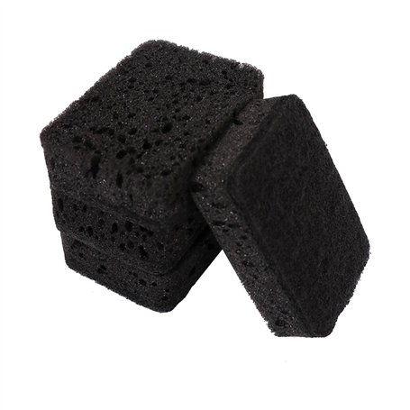 JINJUMEI 4 Pièces Eponge Vaisselle Éponges de Nettoyage Éponges Magiques Éponge Lavable Décontamination Eponges Lavables Reutili