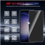 KULAIKE 2 Pièces Anti-Espion Protection Écran Verre Trempé pour Samsung galaxy S23 Plus avec 2 Pièces Protecteur d'objectif de C