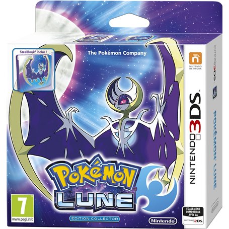 Pokémon : Lune - édition fan (Jeu + Steelbook) - édition limitée