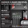 Chargeur de Batterie de Voiture 8A (2A/banque)