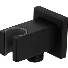 Support de douchette avec coude de raccordement mural 1/2"