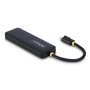Hub USB-C 4 Ports Startech H5C4A-USB-HUB Noir