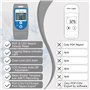 ThermElc TE-02 Enregistreur de Données de Température, avec Voyants LED, Fichier PDF&CSV Comprenant MKT, Alerte, Graphique de Te