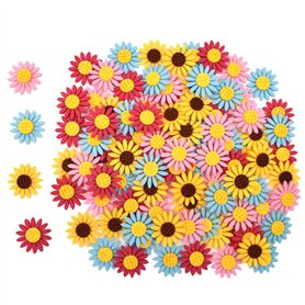Liwein Fleurs en Feutrine Décoration Autocollant Tissus à Coudre Embellissements de Fleurs pour Créatifs Bricolage Artisanat Enf Liwein Fleurs en Feutrine Décoration Autocollant Tissus à Coudre Embellissements de Fleurs pour Créatifs Bricolage Artisanat Enf