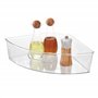 iDesign 62630Eu Lazy Susan Bac Armoire Transparent Clair