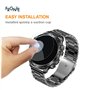 Frgnie Lot de 3 films de protection d'écran en verre compatibles avec la montre intelligente DREMAC FV6 1,85" compatible avec le