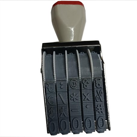 WANLIAN 5 Chiffres Numéro Tampon Bureau