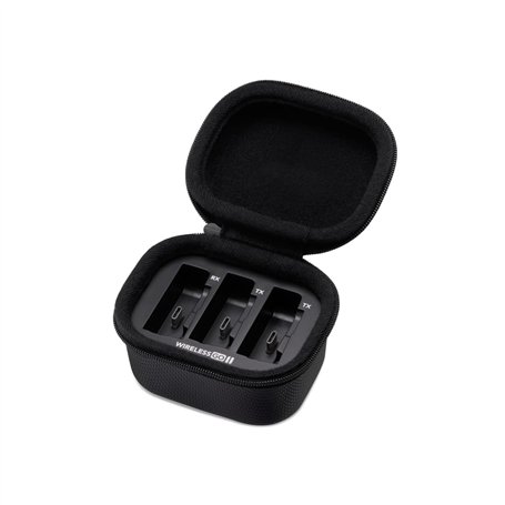 RØDE Étui de charge pour le Wireless GO II avec deux recharges complètes