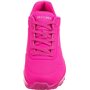 Skechers Femme Uno Night Shades Basket, Rose, 38 EU