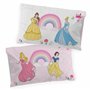 Jay Franco Disney Princess Rainbow 100% Coton Ensemble Lit Simple 3 Pièces – Comprend Housse de Couette, Drap & Taie d’Oreiller