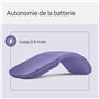 Microsoft Souris Surface Arc Mouse | Violet