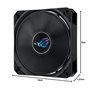 ASUS ROG Strix LC III 360 – Refroidisseur de processeur liquide tout-en-un (bloc d'eau rotatif à 360°, nouvelle pompe Gen7 v2 As