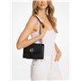 Michael Kors Greenwich Petit sac à bandoulière en cuir Saffiano Noir