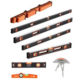 VEVOR Niveau à Torpille Magnétique 6PCS