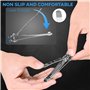 KATX Lot de 2 coupe ongle, Acier Inoxydable Résistant bien faits coupe ongles pour Ongles des Mains & des Pieds, Tranchant, Robu