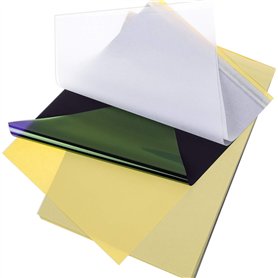 Cridoz – Lot de 35 feuilles de papier transfert pour tatouage format A4