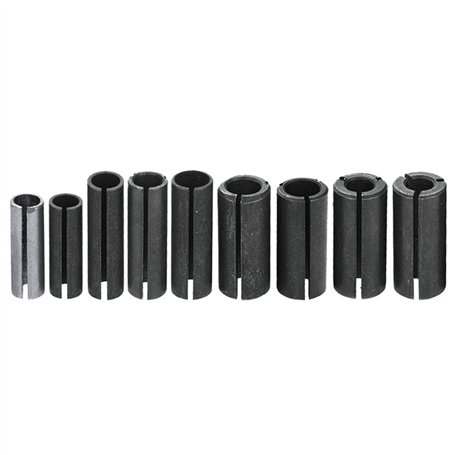 Bestgle Jeu de 9PCS Routeur Bits Collet Adaptateurs Pince de Serrage Mandrin Convertisseur Adaptateur Pour Outil de Machine de G