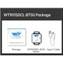 【BLE Enregistreur de données d'accéléromètre hors ligne 9 axes】 Gyroscope haute précision WT901SDCL-BT50+ angle (précision XY 0,