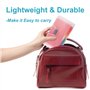 Dossier De Fichiers Extensible, Chemise Trieur Plastique A6 Documents Extensible, Accordéon Classeur Pochettes Porte-documents,