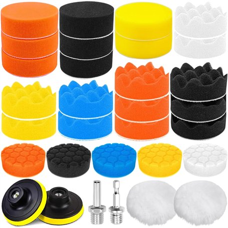 ZZQVIP 80mm Tampon de Polissage de Voiture