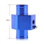 Jauge Radiateur Durite Capteur Adapteur Tube Accord Bleu 26-40MM(Taille: 3