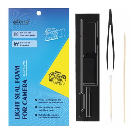 eTone Kits d'éponges en Mousse prédécoupées et personnalisées pour Appareil Photo argentique Canon A-1