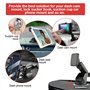 OTTYMO 8 Pcs Fixation GPS Disques de Fixation Adhésifs pour Tableau de Bord Fixation GPS Voiture Disque Adhésif pour Support Ven