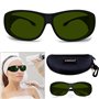 FREEMASCOT Lunettes de protection laser professionnelles IPL 200 nm - 2000 nm - Longueur d'onde UV 400 - Pour beauté laser et pr