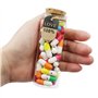 Mczcent 100Pcs Capsule Message, Capsule Lettres Message dans Bouteille, Capsules de Lettres D'amour Happy Pills Capsules Papier