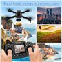 Drone avec camera, Moteur sans balais FPV Drone avec écran 2.4 inch adulte, Auto-Hover, Contrôle gestuel, 32GB SD Card with Card