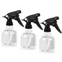 Lot de 3 flacons pulvérisateurs à eau - 250 ml - Petits cheveux - Pour plantes - À remplir